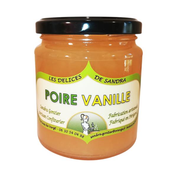 produits-artisanaux-mijote-de-fruits-poire-vanille-les-delices-de-sandra-perigord